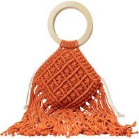 IZIA Handtasche Damen orange