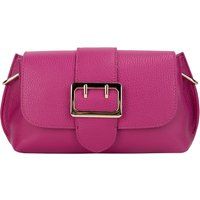 Elegante Rosa Leder Umhängetasche