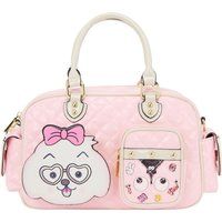 Mymo Handtasche Handtasche Frauen rosa weiß