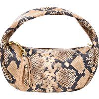 Faina Schultertaschen Damen Khaki-Melange