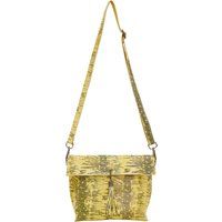 Faina Schultertaschen Damen gelb