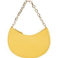 Schicke Halbmond-Schultertasche mit Kette