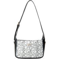 Faina Schultertasche Damen weiss schwarz