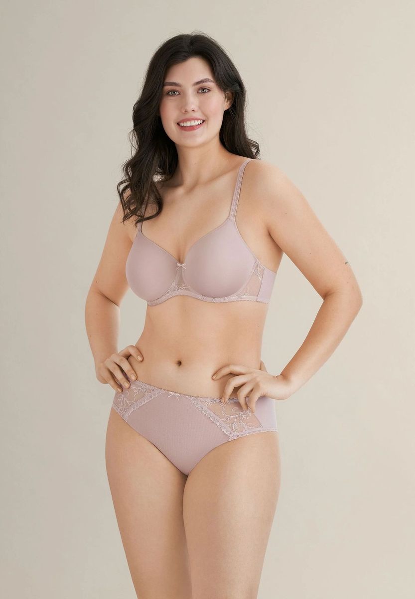 BH mit Bügel und floraler Spitze