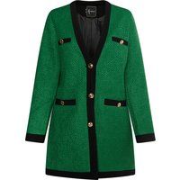 Faina Bouclé-Blazer Damen grün