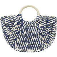 IZIA Handtasche Handtasche Frauen Marineweiß