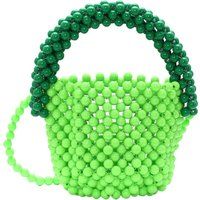 FELIPA Handtasche Damen Grün Mehrfarbig