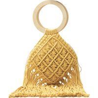 IZIA Handtasche Damen gelb