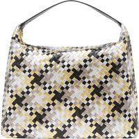 Faina Hobo-Tasche Hobo-Tasche Frauen Weiß Schwarz Gelb