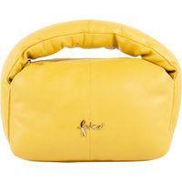 Faina Henkeltasche aus Leder Damen gelb