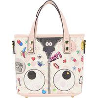Mymo Handtasche Handtasche Frauen rosa weiß