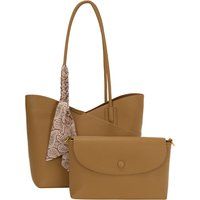 usha 2-IN-1-Tragetaschen-Set 2-IN-1-Tragetaschen-Set Frauen Kamel