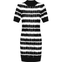 IZIA Kleid Frauen schwarz mehrfarbig