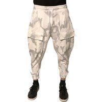 Lässige Jogginghosen mit Camouflage-Druck