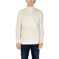 Stehkragenpullover mit Rippstrick