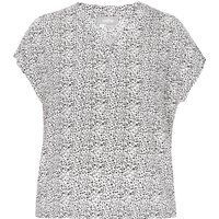usha Bluse Frauen weiß-schwarz