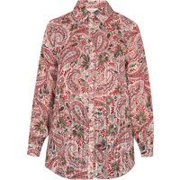 usha Bluse Damen Wollweiß Mehrfarbig