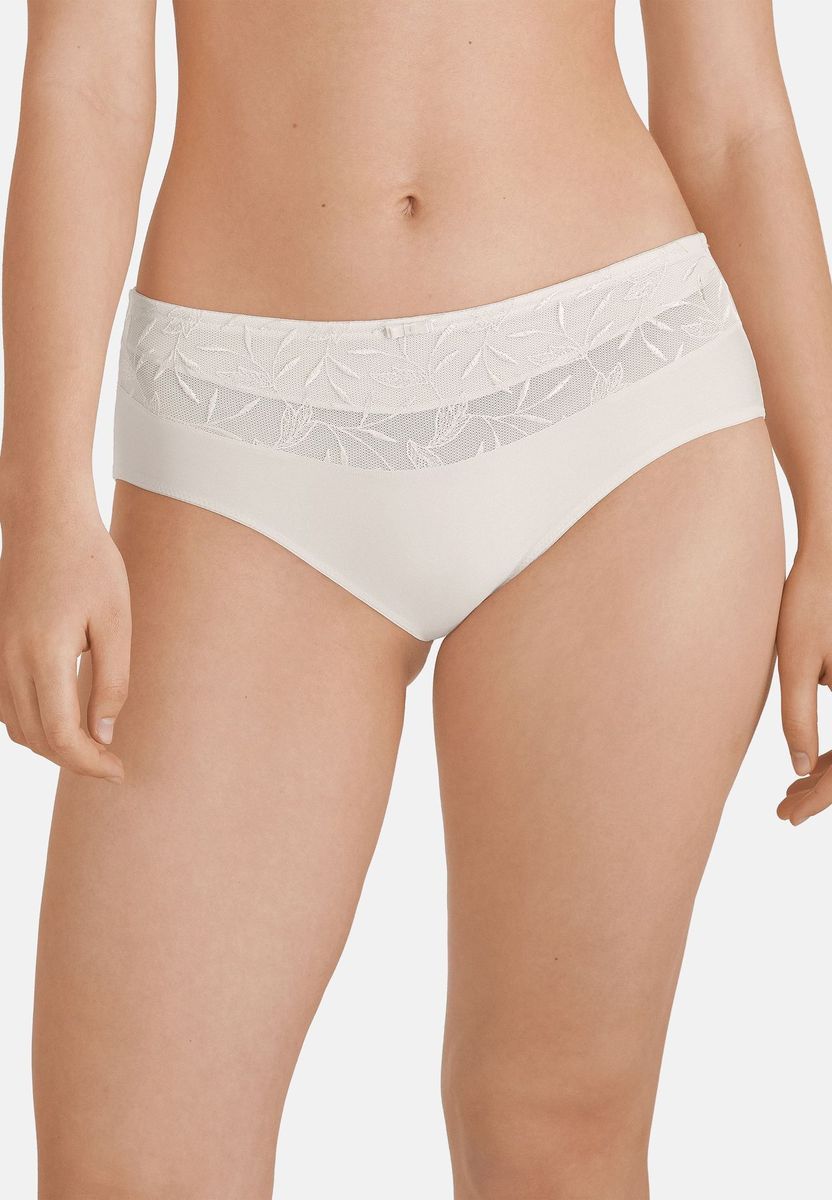 Eleganter Taillenslip mit Blumenstickerei