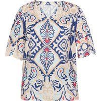 usha Bluse Frauen mehrfarbig beige