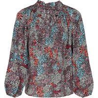 Faina Bluse Frauen mehrfarbig