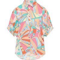 usha Bluse Frauen mehrfarbig