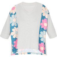 usha Langarmshirts in großen Größen Frauen mehrfarbig grün