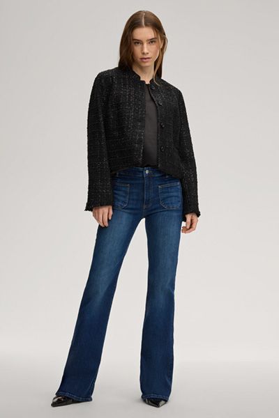 Joop! Bootcut Jeans Elea Hohe Taille in Mid Blue Washed