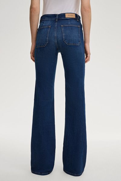 Joop! Bootcut Jeans Elea Hohe Taille in Mid Blue Washed