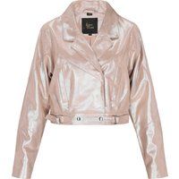 Faina Jacke Frauen beige silber