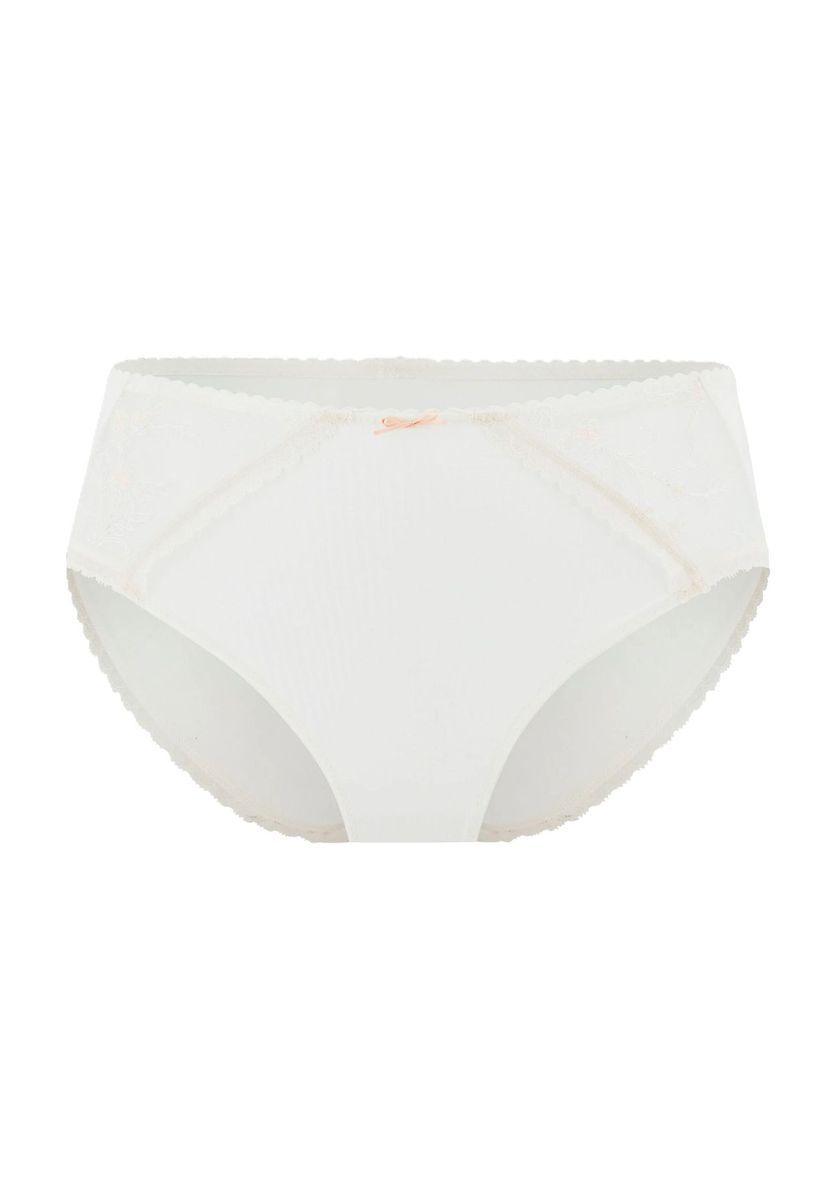 Klassischer Slip mit Spitzenbesatz
