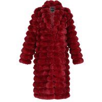 Eleganter Wintermantel aus Kunstpelz