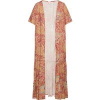 usha Kimono Damen Bordeaux Mehrfarbig