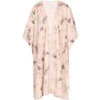 Blumendruck Leichter Kimono-Cardigan