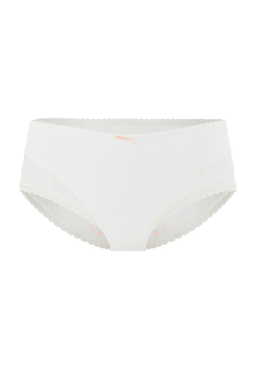 Elegante Slips mit Spitzenbesatz