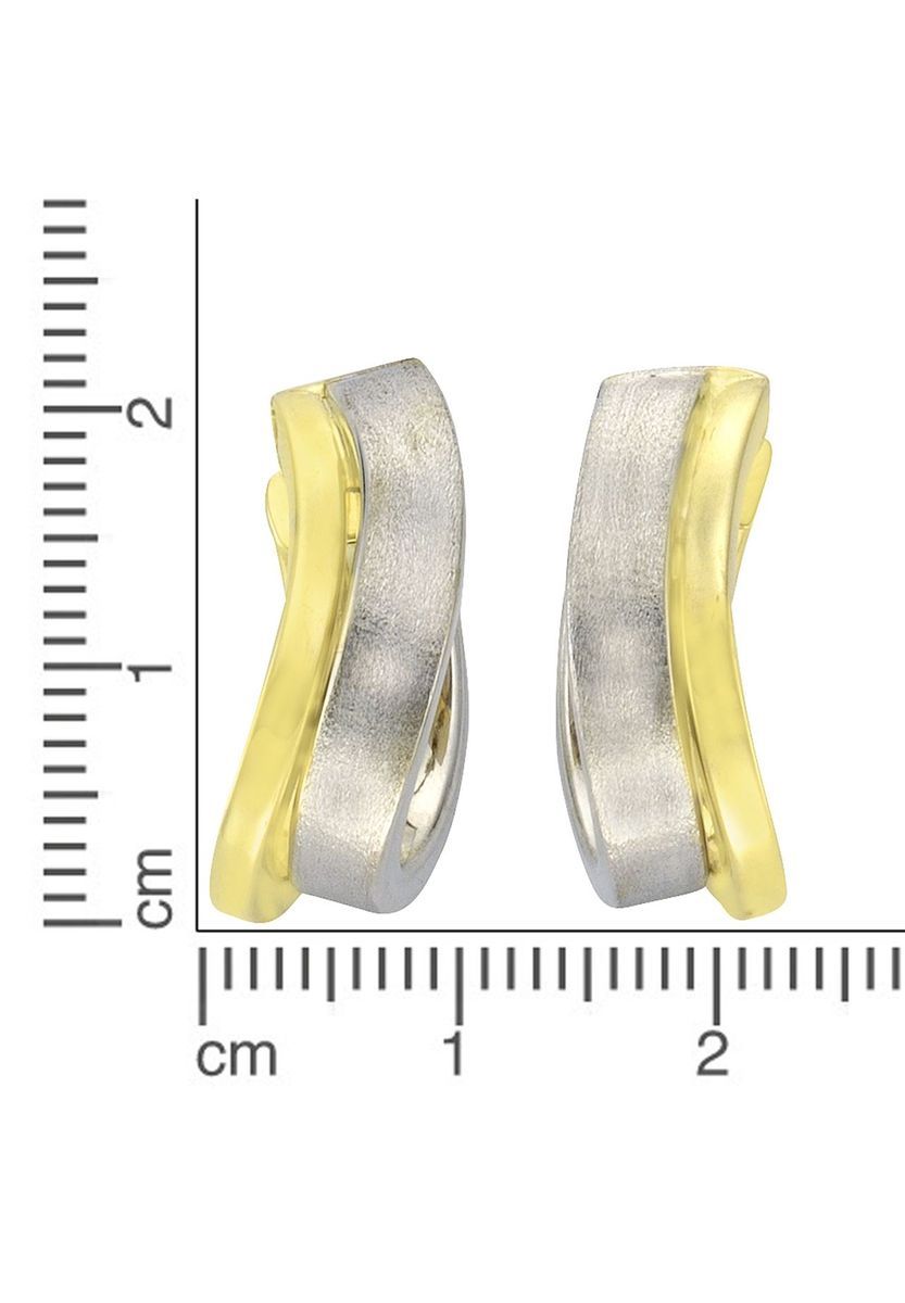 Bicolor Gold Creolen