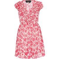 Faina Kleid Frauen rosa weiß