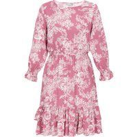 FELIPA Kleid Frauen rosa weiß