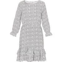 usha Kleid Frauen weiß-schwarz
