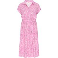 usha Kleid Frauen rosa weiß