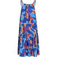 IZIA Kleid Frauen orange mehrfarbig