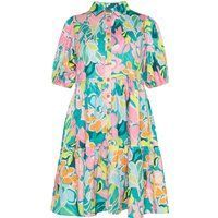 usha Kleid Frauen grün mehrfarbig