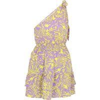IZIA Kleid Frauen violett mehrfarbig