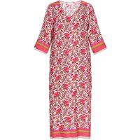 Tunika-Minikleid mit Blumenmuster