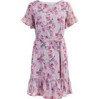 usha Kleid Damen Rosa Hellblau