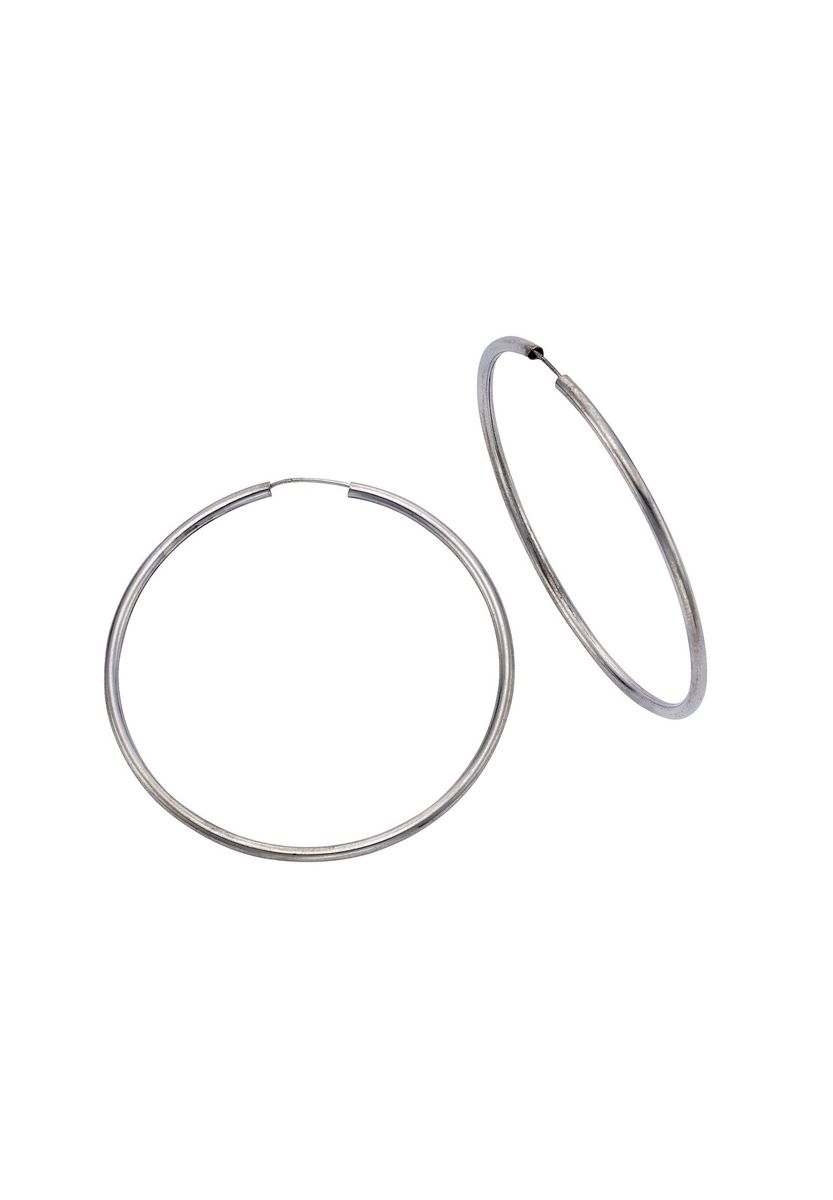 Klassische Creolen aus Sterlingsilber