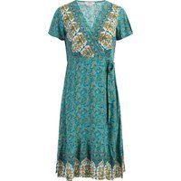 usha Sommerkleid Damen Türkis Mehrfarbig