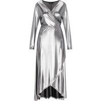 Faina Kleid Frauen Silber
