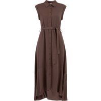 RISA Kleid Damen dunkelbraun