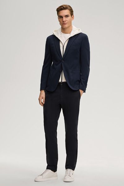 Jersey-Sakko Huntsville in Navy