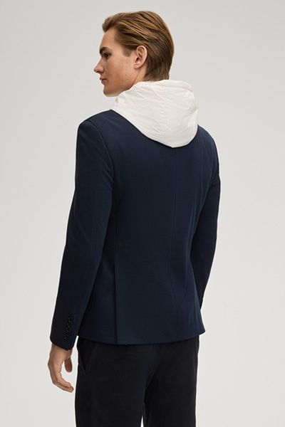 Jersey-Sakko Huntsville in Navy